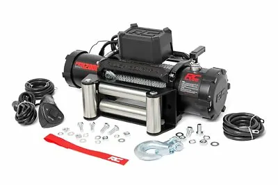 $399.95 • Buy Rough Country 12000lb Pro Series Electric Winch | Steel Cable
