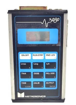 Metrosonics DB-3080 Permissible Sound Level Meter USED. • $241.50