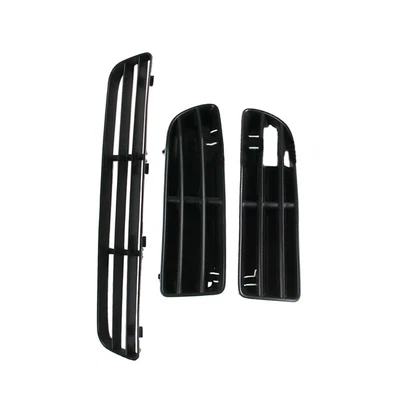 $33.49 • Buy 3pcs/Kit Front Bumper Lower Vent Grille Fit For VW Bora Jetta MK4 1999-05