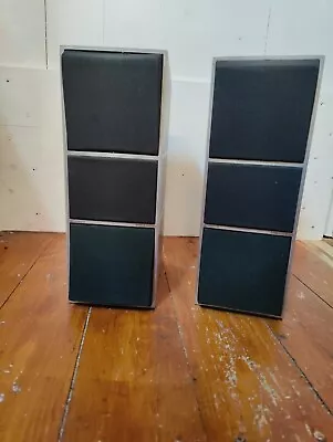 B&O C75 Silver  Beovox Speakers. Amazing Sound. New Drive Surrounds • £165