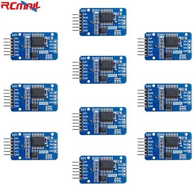 10pcs DS3231 Clock Module RTC AT24C32 IIC Precision Real Time No Battery • $20.98