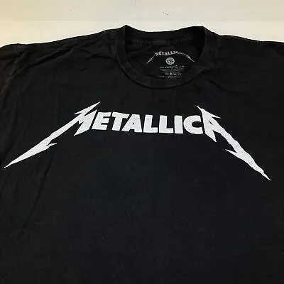 METALLICA HEAVY METAL CONCERT TEE T SHIRT Mens 2XL XXL Black  • $12.99