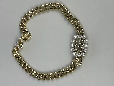 Vintage Gucci Gold Bracelet - Authentic Luxury Designer Jewelry • $145
