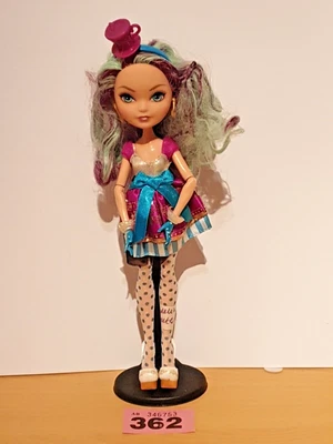 £14.99 • Buy Ever After High Doll Madeline Hatter Tights Bangle Earrings Dress Shoes Headband