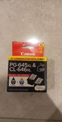 $51.99 • Buy Canon PG645XL/CL646XL Ink Cartridge Combo Pack (Black And Colour)