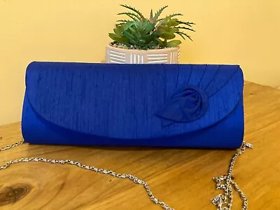 Jacques Vert Blue Handbag • £15