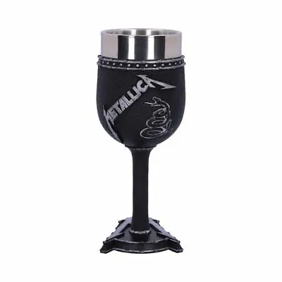 NEW Metallica The Black Album Goblet  OFFICIAL LICENSED BOXED 18cm  • £28.75