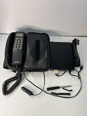 Vintage Uniden CP1500 Mobile Brick Car Cell Phone With Carrying Case USED AS IS • $11.99