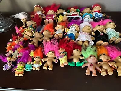 Lot Of 42 Troll Dolls (Mostly Russ) • $37