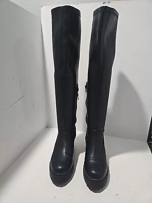 Madden Girl Women's Black Boots Size 6 M • $27.89
