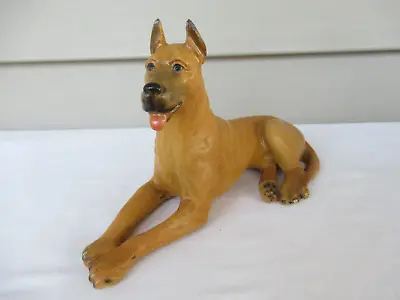Vintage Mortens Studio Great Dane Lying Down Dog Figurine 5 1/4  Morten's • $45