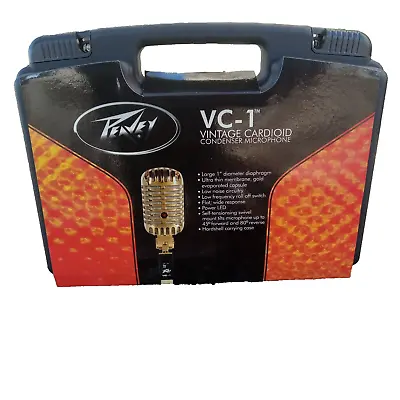 Peavey VC-1 Gold Vintage Metal Cardioid Condenser Microphone • $100