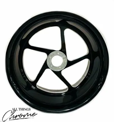 Hayabusa Stock Size Black Contrast Track Star Wheels For 99-07 Suzuki Hayabusa • $2599.99