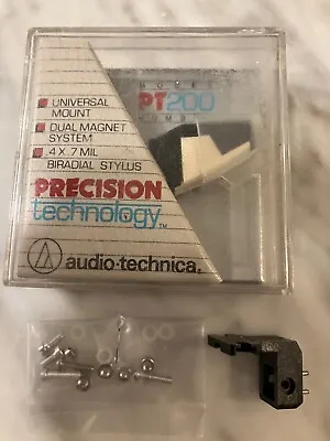 Audio Technica Pt200 P-mount Cartridge & Audio Technica Stylus + Adapter In Case • $74.99