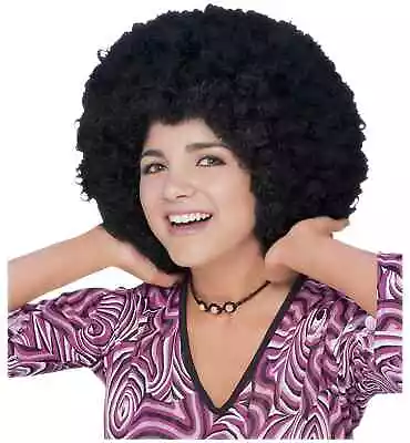 Afro Black 60s 70s Disco Pimp Hippie Costume Men Women Wig • $31.95