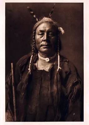 £4.20 • Buy Native American Indian Portrait Eagle Child Photo Art Print Picture