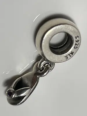 PANDORA ALE 925 Sterling Silver Sandal Dangle Bead Charm Pendant Travel Holiday • £8.99