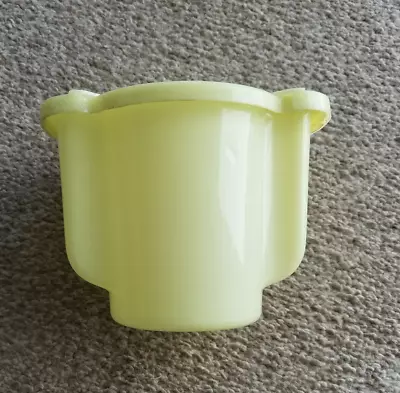 Vintage Tupperware 577 Yellow Sugar Bowl Dispenser With 2 Flip Top Spouts USA • $14.99