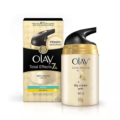 Olay Total Effects 7 In 1 Anti Aging Skin Cream Moisturizer Gentle SPF 15 - 50gm • $23.50