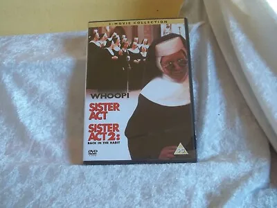 £5.99 • Buy Sister Act/sister Act 2 Dvd New/sealed Region 2 Whoopi Goldberg Touchstone