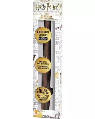 Harry Potter Deluxe Wand With Light And Sound • $24.99