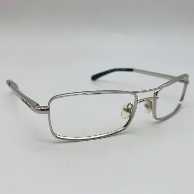 QUIKSILVER Eyeglasses SILVER RECTANGLE Glasses Frame MOD: 26 24953504 • £35