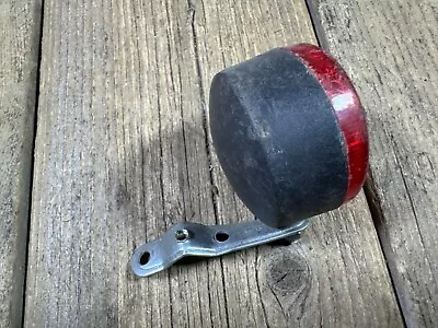 Vintage Muscle Bike Bicycle Light Cool Accessory Rear Red Light Dynamo Battery • $25.99