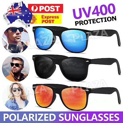 $6.35 • Buy Men Polarized Sunglasses Polarised Square Frame Sports Driving Sun Glasses UV400