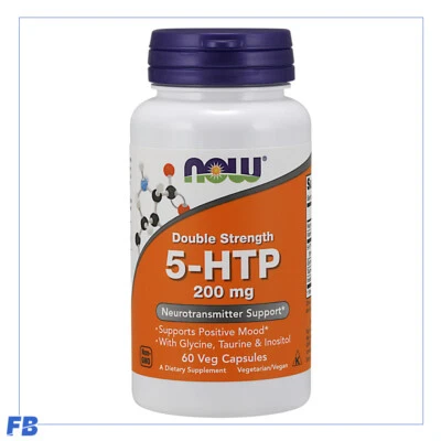 $48.90 • Buy Now Foods - 5-HTP,  With Glycine, Taurine & Inositol, Mood Support 200mg 60VCaps