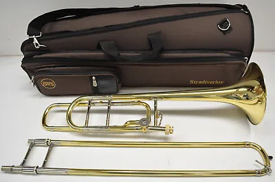 Demo Bach 42bo Stradivarius F-attachment Trombone W/ Strad Gig Bag & Mouthpiece • $2450