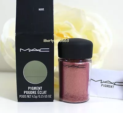 MAC Pigment Colour Powder ROSE - Full Size 0.15oz/4.5g NEW IN BOX Free Shipping • $15.25