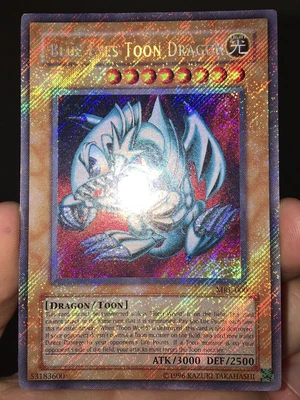 $2499 • Buy Blue-Eyes Toon Dragon (CRAZY MISPRINT) English Magic Ruler ~ MRL-000 ~ Yu-Gi-Oh