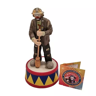 Emmett Kelly Jr. Collectible Musical Figurine 'Whistle While You Work' • $24