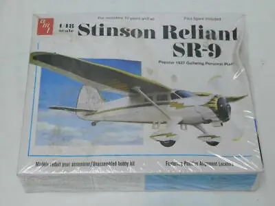 $28.99 • Buy 1/48 AMT ERTL Stinson Reliant SR-9 1937 Gullwing Plane Plastic Model Kit NEW
