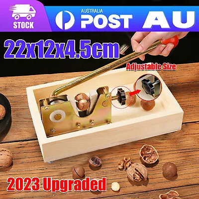 $21.59 • Buy Macadamia Opener Peeling Machine Walnut Tool Nut Cracker Handle Multipurpose AU