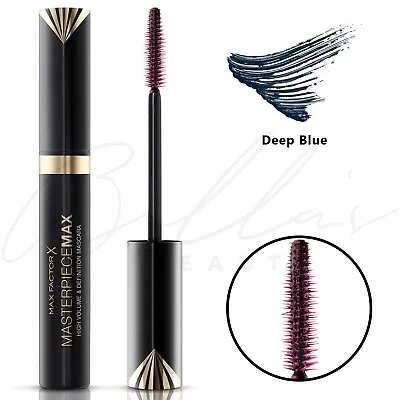 MAX FACTOR Masterpiece Max Volumising Definition Mascara 7.2ml - Deep Blue *NEW* • $18.99