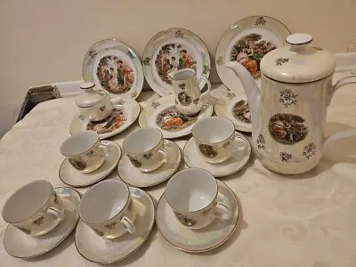 Vintage 1968-1987 Kahla GDR Porcelain Madonna Design Tea/Coffee Set For Six • $999