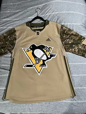 Penguins Military Appreciation Practice Jersey • $100