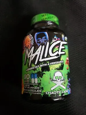 Malice 90ct NEW Fat Burner From Chaotic Labz Labs • $55