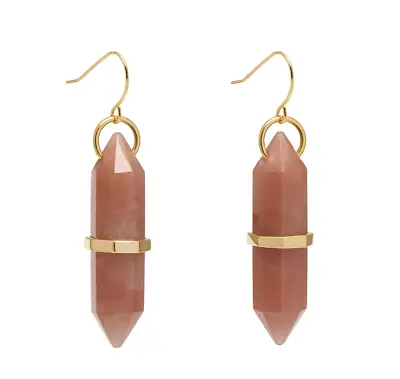 Lola Rose Luxor Earrings Semi Precious Stone Star Chalcedony Rrp £55 • £40