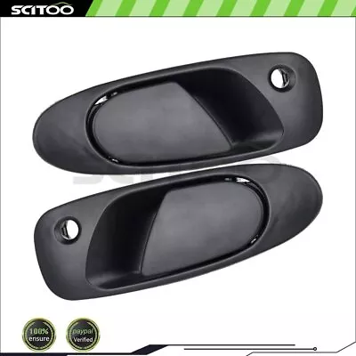 Outside Front Door Handle Driver & Passenger Pair For 92-95 Honda Civic Del Sol • $16.14