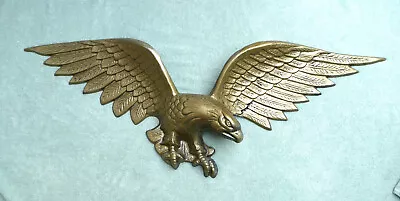 Vintage Large Metal Eagle Wall Decoe 36 3/4  Wide Made Japan 15  Tall 3 D Look • $152.97