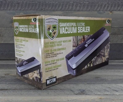 $59.97 • Buy Weston Mossy Oak Gamekeeper Electric Vacuum Sealer - 65-2001-GK - NEW SEALED!