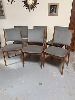 Danish Dining Chairs Set Of 6  • £625