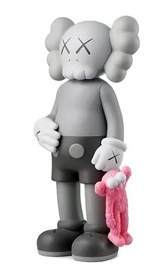 KAWS Companion Share Grey Pink BFF Open Edition Brand Factory Sealed Collectible • £1439.24