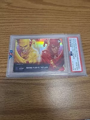 2022 DC Cards PSA 10 Mint Reverse Flash Vs Flash  • $250