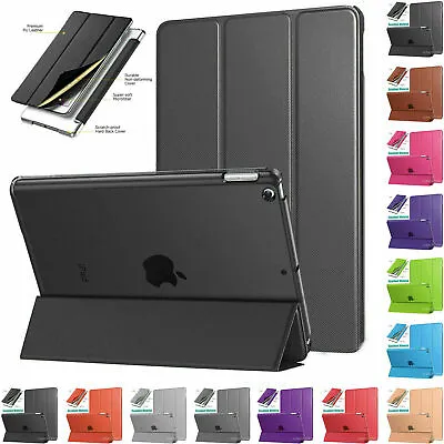 Smart Stand Case Cover For Apple IPad 10th 9th 8th 7th 6th 5th Gen 10.2 9.7 10.9 • £6.95