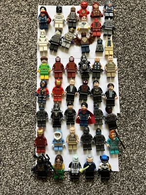 £100 • Buy LEGO SUPER HEROES Avengers MINI FIGURES - Job Lot Bundle - 40+ Characters