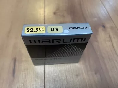 MARUMI UV Filter 22.5mm UV 22.5mm Silver For UV Absorption Expedited Shipping • $33.33