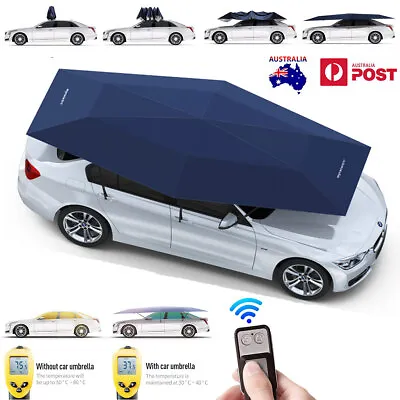 Fully Automatic Car Umbrella Portable Anti-UV Protection Car Tent Cover Remote • $279.99